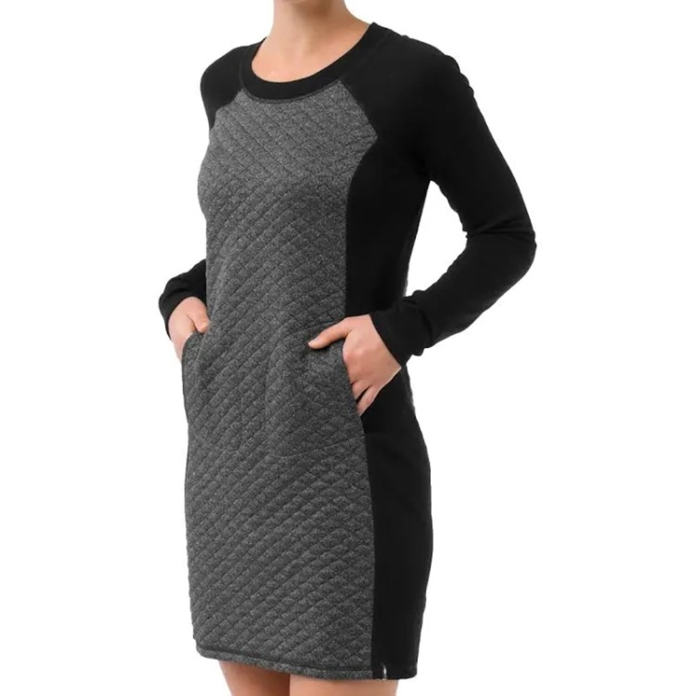 SMARTWOOL Diamond Peak Merino Wool Blend Quilted Dress size small
